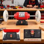 BLACKCUBE 8-Inch Bench Buffer Polisher Machine