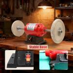 BLACKCUBE 8-Inch Bench Buffer Polisher Machine