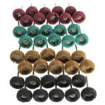 40 Pack 1-Inch Abrasive Polishing Wheels Set