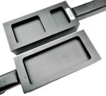 Cast Iron Ingot Mold with 3 Pockets