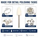 Buffing Wheel Polishing Bits for Dremel Tools