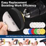 131 PCS 3" Wet Dry Sanding Disc Set