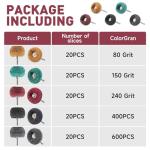 50 Piece Buffing Wheel Set for Rotary Tools