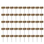 1" Brown 120 Grit Polishing Wheels for Rotary Tools