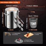 12KG Propane Melting Furnace Kit for Metalworking