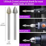 Diamond Grinder Bit Set for Dremel Rotary Tool