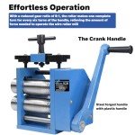 3-in-1 Hand Crank Metal Rolling Mill