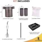 Mini Pro Propane Kiln Smelting Kit for Metalsmithing