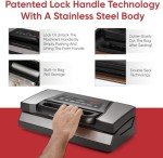 Magic Mill Vacuum Sealer with Easy Lock Handle