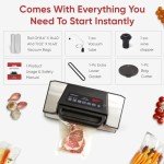 Magic Mill Vacuum Sealer with Easy Lock Handle