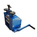 Eapmic Jewelry Rolling Mill Machine, 75mm Manual Combination Rolling Mill Machine DIY Metal Wire Flat Pressed Jewelry Roller for Jewelry Making