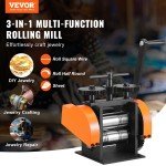 VEVOR 1.77" Jewelry Rolling Mill Machine