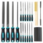 31-Piece Metal File Set with Accessories