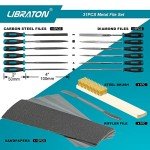 31-Piece Metal File Set with Accessories