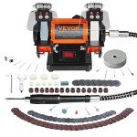 VEVOR 50W Brushless Bench Polisher with Accessories
