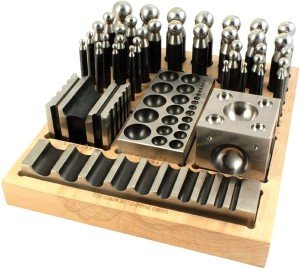 40-Piece Dapping Set for Jewelry Making
