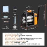 3-In-1 Jewelry Rolling Mill, 3"/76mm