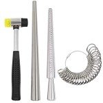 Ring Mandrel and Measuring Tools for Jewelry Making