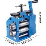 VEVOR 3" Jewelry Rolling Mill with Gear Ratio 1:2.5