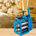 VEVOR 3" Jewelry Rolling Mill with Gear Ratio 1:2.5