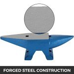 Happybuy 66Lbs Single Horn Cast Steel Anvil