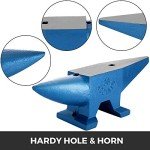 Happybuy 66Lbs Single Horn Cast Steel Anvil