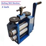 75mm Manual Rolling Mill for Jewelry Making