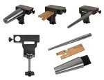 4-Piece V-Slot Anvil Ring Bracelet Mandrel Kit