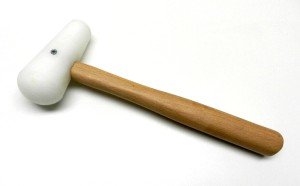 Large 5" Domed Nylon Hammer for Metalsmithing