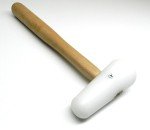 Large 5" Domed Nylon Hammer for Metalsmithing