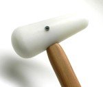 Large 5" Domed Nylon Hammer for Metalsmithing