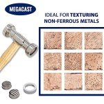 9-Face Texturing Hammer for Versatile Metalworking