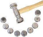 9-Face Texturing Hammer for Versatile Metalworking