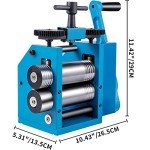 VEVOR 3" Jewelry Rolling Mill with Gear Ratio