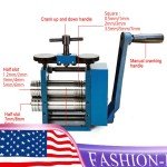 75mm Manual Rolling Mill for Jewelry Making