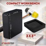 3” Steel Bench Block & 4” Rubber Base