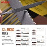 17-Piece Metal Hand & Needle File Tool Set