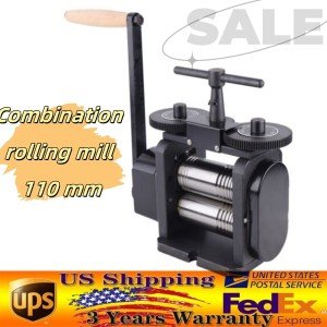 110mm Manual Rolling Mill for Jewelry Making