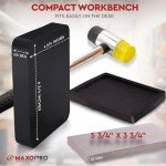 4"x6" Steel Bench Block Anvil for Jewelry Making