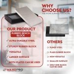 4"x6" Steel Bench Block Anvil for Jewelry Making