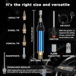 Bluefire 3' Multi-Function MAP/MAPP Gas Torch Kit