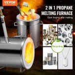 VEVOR 12KG Propane Melting Furnace Kit
