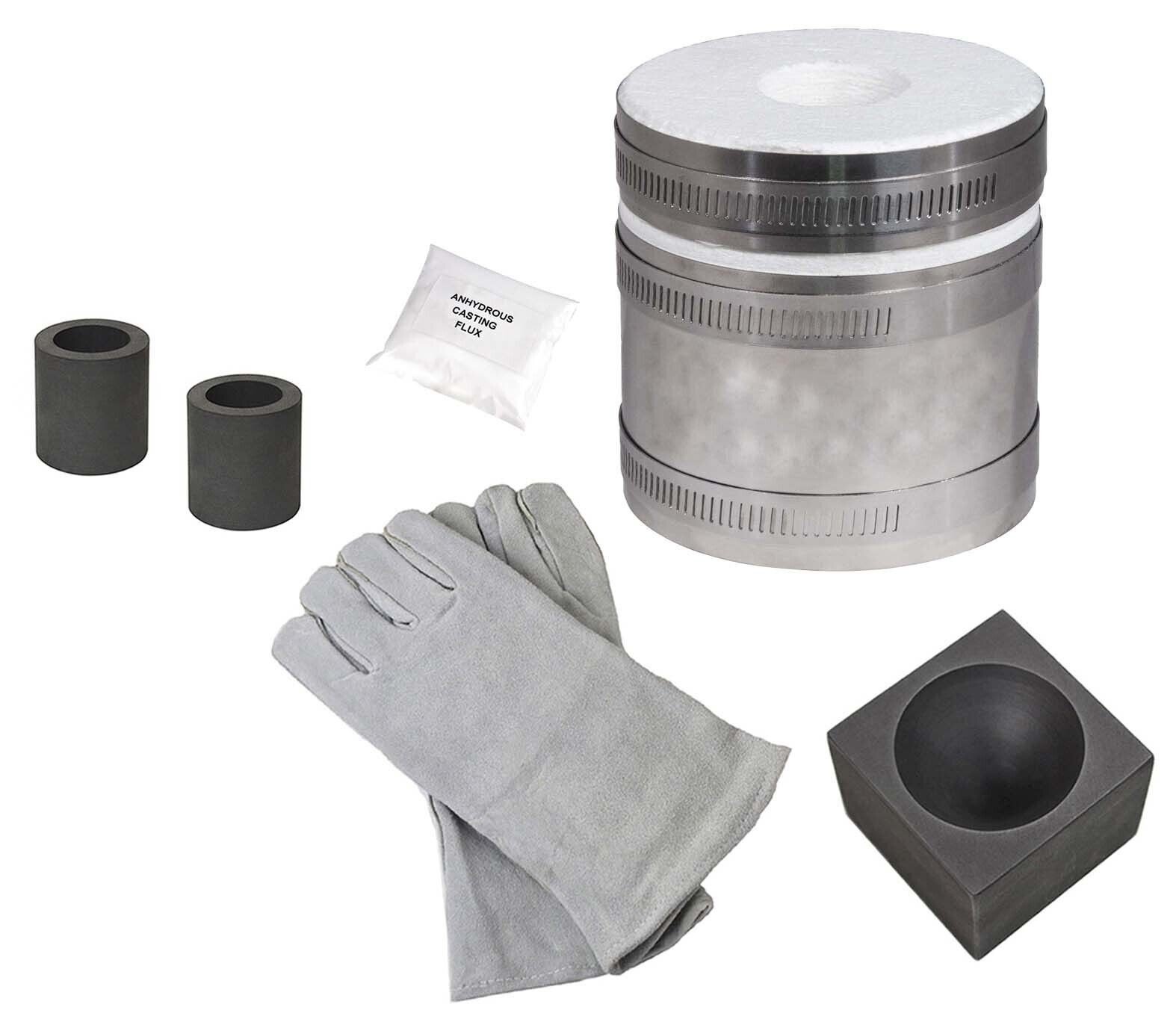 Mini Pro Kiln Propane Gold Smelting Kit