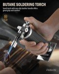 Dual Flame Butane Torch Lighter for Cooking