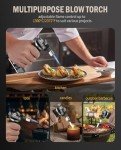 Dual Flame Butane Torch Lighter for Cooking