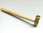 2" Brass Mallet for Jewelry and Metalsmithing