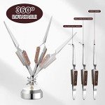 5-Piece Soldering Tweezers Set for Jewelry Making