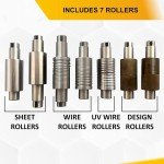 7-Roller Manual Jewelry Rolling Mill - 3