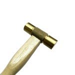Flat Face Brass Hammer for Metalsmithing & Crafts