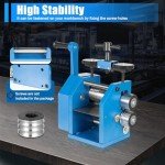 3" Jewelry Rolling Mill for Metalwork and DIY